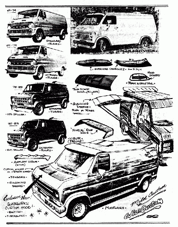 Custom Van Parts Catalogs